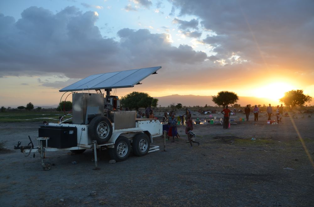 2022 03 22 Solarbetriebene Trinkwasseraufbereitung in Tansania