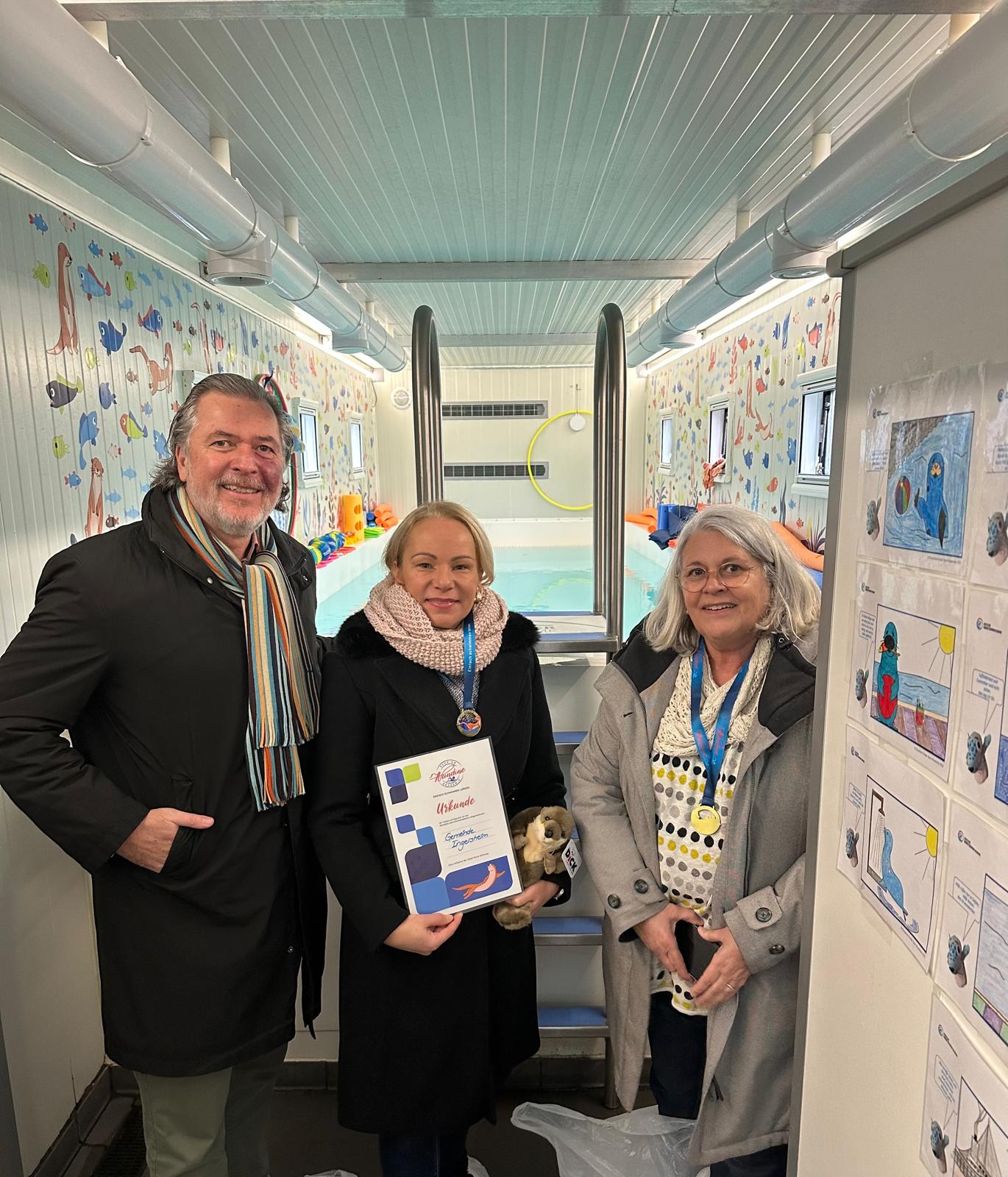 SchwimmMobil „Wundine I“ in Ingersheim